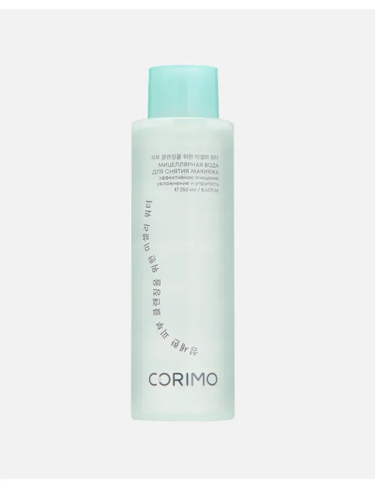 CORIMO вода мицеллярная д/снятия макияжа с коллагеном и гиалуроновым комплексом 250мл